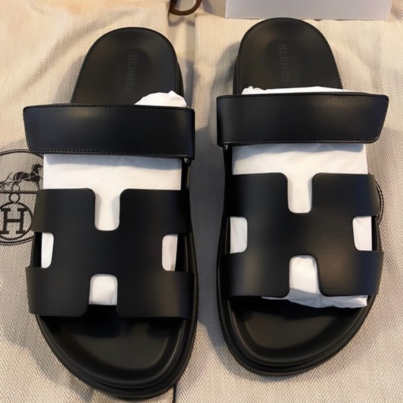 SOLD - CHYPRE HERMES SANDAL - Picture 1 of 3